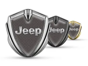 Jeep Silicone Emblema Badge Look Corse Top Lucido